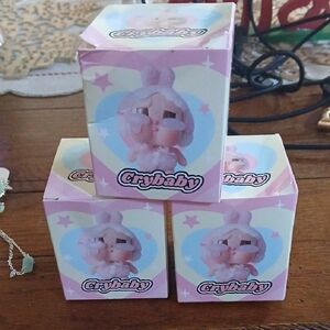 CRYBABY SET OF 3 BLIND BOXES